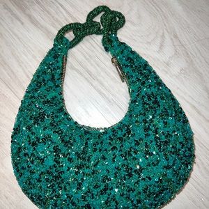 Green Zara Purse